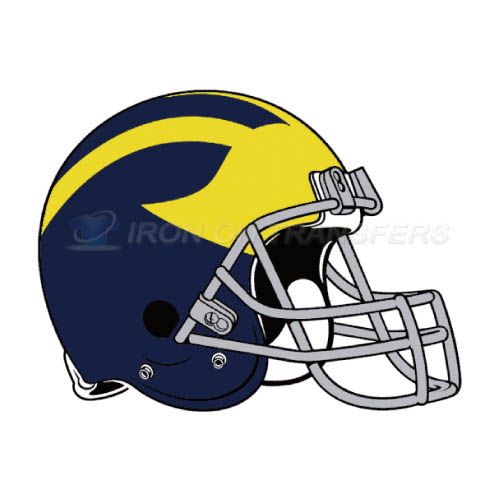 Michigan Wolverines Logo T-shirts Iron On Transfers N5079 - Click Image to Close